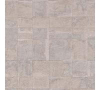 WH30186 - Welcome Home Faux Tile Effect Silver Grey Galerie Wallpaper