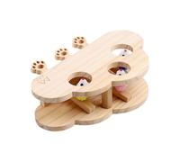 Whack-A-Mole 3-In-1 Cat Scratcher And Toy,Whack A Mole For Cats,Cat Pop Up Toy, 2024 New Upgraded Whack A Mole Cat Toy,Cat Toy Wooden,Interactive Cat Toys For Bored Indoor Adult Cats,Cat Games (A)
