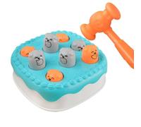 Whack Game Mole - Cake Shape Set, Early Learning Pounding Hammer Game, Educational Activity Board, Colorful Preschool Coordination Toy | Boys Girls Ages 1-3 Years Skill Development