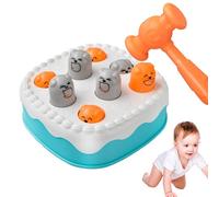 Whack Mole Game - Fun Educational Cake Toy | Interactive Hammer Game, No Battery Needed | Early Learning, Preschool Pounding Games For Boys And Girls, Parent-Guided Play