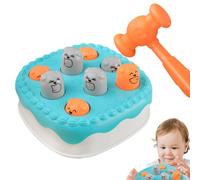 Whack Mole Game - Interactive Cake Shape Wack-a-Mole Toy | Preschool Early Learning Gamme, Fun Hand-Eye Coordination Activity, Kids Gaame For Ages 1-3, Gift For