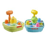 Whack Mole Toy - Material Pounding Game, Interactive Learning Toy, Early Education Playset, Hammer Hit Activity | Whack Mole Game for Kids Over 18 Months Interactive Skill Development Fun