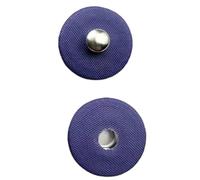 Whakano Press Studs, Set of 10, Round Buttons for Sewing, Decorative Buttons with Fabric Cover, Metal Buttons, Replacement Buttons, Snaps Buttons for DIY Clothing, Coats, Leather Crafts, Handbag