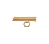 Whakano Set of 2 wooden make-up sponge holder, mini wooden frame, DIY, cosmetic egg holder, make-up sponge dryer, make-up powder puff display stand, mini wooden stand for crystal ball, stone, table