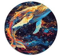 Whale 1000 Piece Jigsaw Puzzle for Kids And Adults Ocean World Colourful Jigsaws Educational Games Creativity & Gift Giving 1000pcs (67.5x67.5cm)