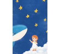 Whale and the Little Girl Lined Notebook