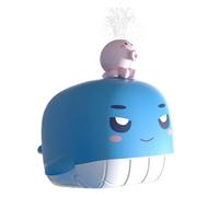 Whale Bath Toy, Electric Spray Shower, 3.74x3.94x2.56 Inches Portable Play, Sturdy Sprinkler, Cute Whale Design with Smooth Design, Kids Accessory for Pool and Bathroom