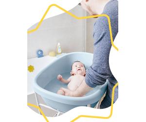 Whale Bathtub by BADABULLE blue