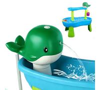 Whale Battery Powered Water Table Pump Continuous Flow for Water Tables - Cordless, Rechargeable,No Damage Installation Outdoor Play Accessories for Kids (No Water Table Included) (Green)