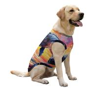 Whale Breaching Surface Of Ocean Dog Clothes Sleeveless Pet Vest Cute Costume Coat Tee Jacket for Large Dogs