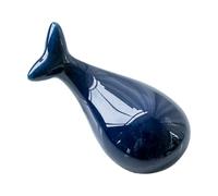 Whale Ceramic Chopstick Holder, Dinner Chopstick Rest Cute Whale in Ceramic, Utensil Cutlery Stands Tabletop Spoon and Fork Holder Rack for Study Room, Bedroom