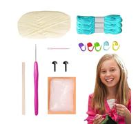 Whale Crochet Kit For Beginners - Wire Pack, Easy Craft Crochet Set | Whale Pattern Crochet Material, Learning Kit Supplies, Its