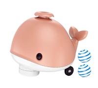 Whale Floating Ball - Electric Whale Floating Ball | Interactive Balancing Blow Toy, Music And Flexible Wheel Movement, Cooling Fan Pet Entertainment, Engaging Playtime Game For Cats And Kittens