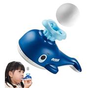 Whale Floating Ball Trumpet - Baby Light Up Bath Tub Toys | Breathing Exerciser Toy | Ball Blowing Toy for Kids, Lung Capacity Breath Trainer Machine for Muscle Exercise