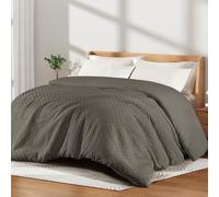 Whale Flotilla 7.5 Tog King Size Coverless Duvet, Lightweight and Breathable Comforter Bedding for All Seasons, Machine Washable, 220 x 240 cm, Grey