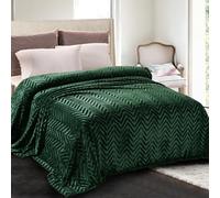 Whale Flotilla Flannel Fleece Queen Size Blanket for Bed, 230x230 CM