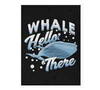 Whale Hello There Illustrated Jigsaw Puzzle for Adults, 500 PCS