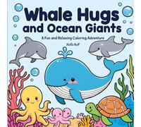 Whale Hugs and Ocean Giants: A Fun and Relaxing Coloring Adventure: An Adorable Ocean-Themed Coloring Book with Cute Whales, Sea Creatures, and Calming Underwater Scenes for All Ages