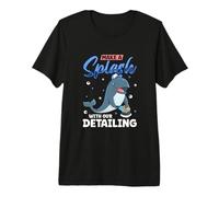 Whale is a auto Detailer Premium T-Shirt