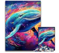 Whale JigsawPuzzle 1000 Pieces for Adults Puzzles for Adults Brain Challenge, for Teenagers & Home Decor 50x75CM/19.68x29.52inch