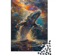 Whale Jumping Puzzles for Adults 1000 Pieces Puzzle for Adults And Teenager Family Game 1000pcs (38x26cm)