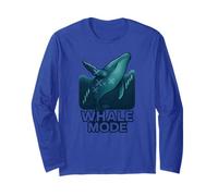 Whale Mode XRP Accumulation Crypto Strategy Vibes Long Sleeve T-Shirt