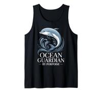 Whale Ocean Guardian By Porpoise Marine Conservation Tank Top
