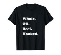 Whale Oil Beef Hooked | Funny Deadpan Irish Accent Design T-Shirt