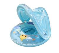 Whale Pool Float - Canopy Shade Swim Ring Toy Set, Inflatable Water Play Accessory Item, Floating Sun Protection Equipment Tool, Summer Leisure Device | Outdoor Vacation, Travel Fun, Party Play, Birth