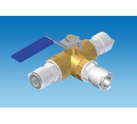 Whale PUSH FIT 3 WAY VALVE