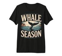 Whale Season Wildlife Watching Premium T-Shirt