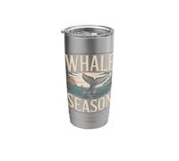 Whale Season Wildlife Watching Stainless Steel Insulated Tumbler
