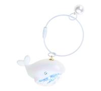 Whale Shape Keychain Pendant Elegant Hanging Acrylic Texture Suitable for Backpack and Bag Decoration Dolls, フリーサイズ