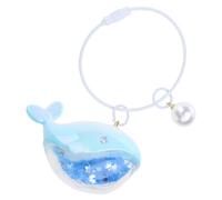 Whale Shape Keychain Pendant Elegant Hanging Acrylic Texture Suitable for Backpack and Bag Decoration Dolls, フリーサイズ