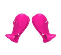 Whale Shape Vibrating Nipple Clamps with Remote Control, 10 Vibration Modes Silicone Breast Clips for Women Couples, Wearable Waterproof Nipple Stimulator Sex Toy (Pink)