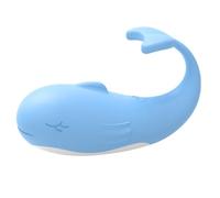 Whale-Shaped Smart Wearable Vibrator--Remote APP Control, Customized Mobile Orgasm Butler (Blue)