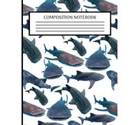 Whale Shark Composition Notebook: College Culed, 100 Pages, 8.5 x 11, Gift For Whale Shark Lovers, Custom Whale Shark Interior Design, Matte Finish (Whale Shark Notebook Journal)