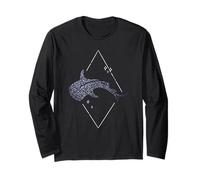Whale Shark Ocean Vintage Design Long Sleeve T-Shirt