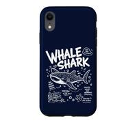 Whale Shark Scuba Diver Diving Ocean Animal Marine Biology Case for iPhone XR