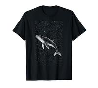 Whale Shark Stars Cool Ocean Animal Lover Marine Life T-Shirt