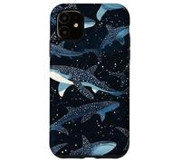 Whale Shark Underwater Pattern Case for iPhone 11