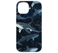 Whale Shark Underwater Pattern Case for iPhone 14