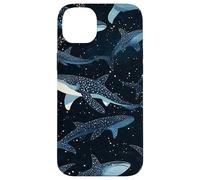 Whale Shark Underwater Pattern Case for iPhone 14 Plus