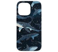 Whale Shark Underwater Pattern Case for iPhone 14 Pro Max