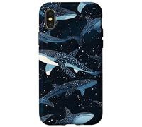 Whale Shark Underwater Pattern Case for iPhone X/XS