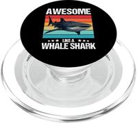 whale sharks Awesome like a whale shark PopSockets PopGrip for MagSafe