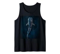 Whale Sharks Drift Through Deep Blue Sea Ocean Serenity Tank Top