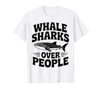 Whale Sharks Over People Funny Whale Shark T-Shirt