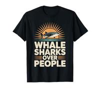 Whale Sharks Over People Funny Whale Shark T-Shirt