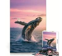 Whale Song Serenity 1000 Piece Teenager Puzzles Analytical Skill Easy Relaxation Clean Cut Perfect Present (50x75cm)
